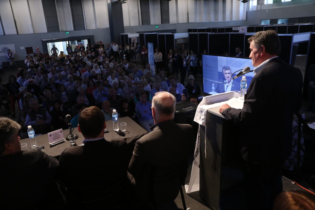 Achetoni en el último Congreso Anual Ordinario de FAA