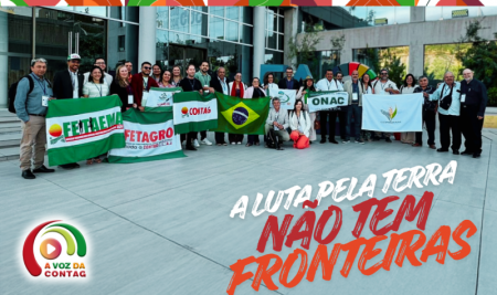 LA LUCHA POR LA TIERRA NO TIENE FRONTERAS