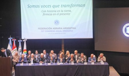 Comenzó en Rosario el 112° Congreso Anual Ordinario de la Federación Agraria Argentina