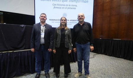 Andrea Sarnari fue reelecta presidenta de la Federación Agraria Argentina
